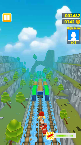 Train Subway Surf Skate Runner截图2