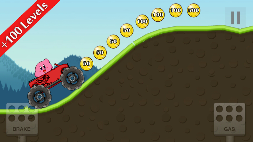 Hill Climb Kirby Racing截图5