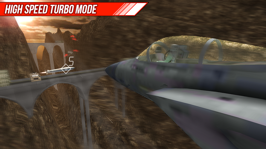 Jet Fighter Desert Race截图2