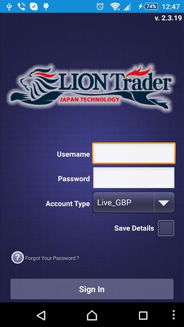LION Android Trader截图7