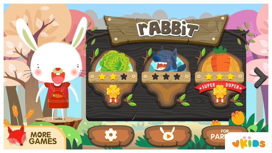 Kids Animal Game - The Rabbit截图1