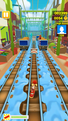 Train Subway Surf Skate Runner截图4