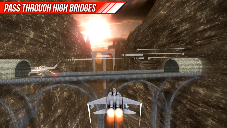 Jet Fighter Desert Race截图1