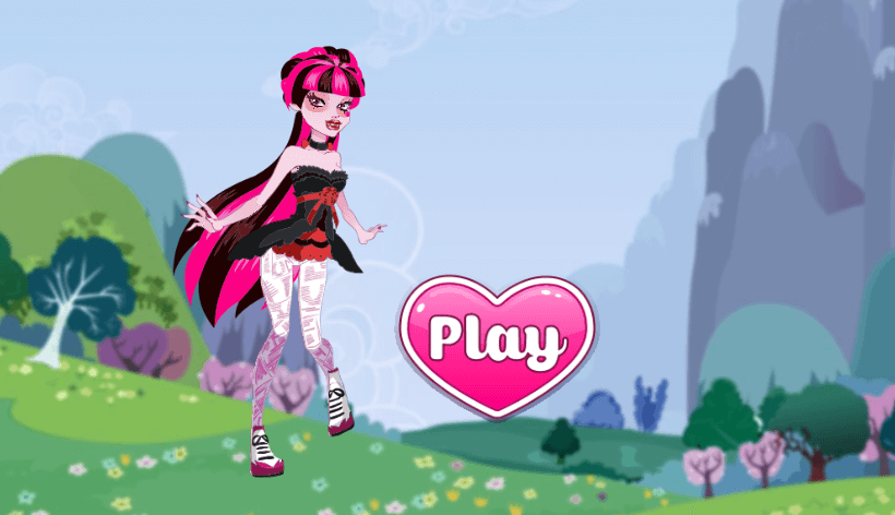 Dress up Draculaura Cleo Nile截图5