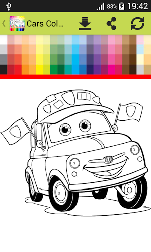 Coloring Book Cars截图2