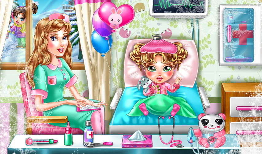 Baby Flu Doctor: Kids Games截图4