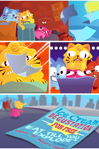 Ice Cream Cats - Pipes Puzzle截图4