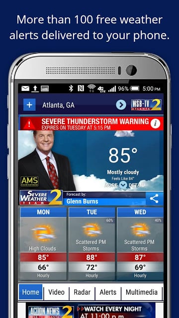 WSBTV Channel 2 Weather截图4