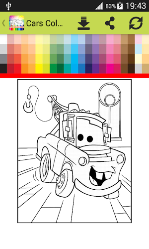 Coloring Book Cars截图5