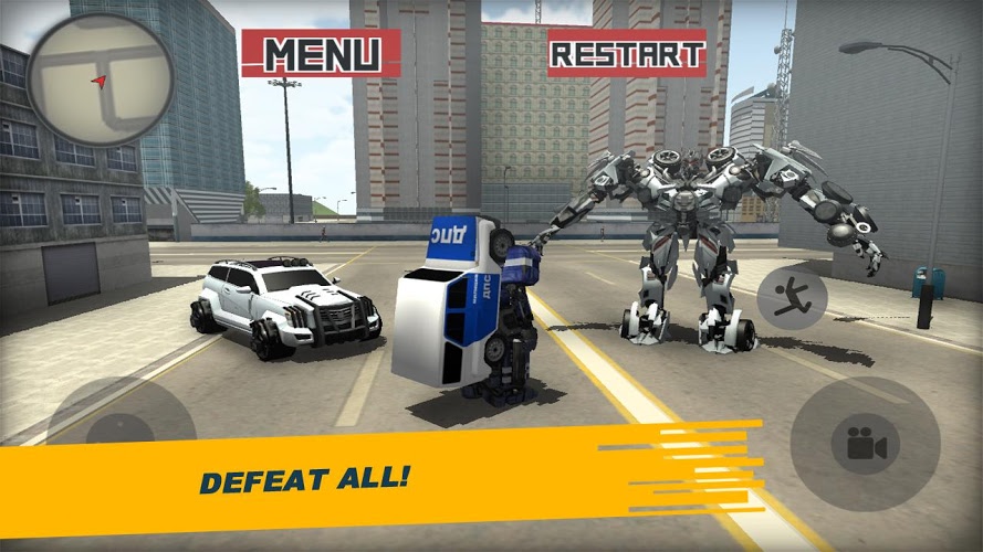 Futuristic Robot Police截图3