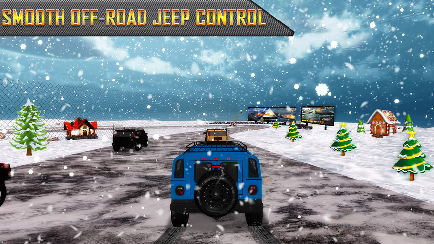 Snow Jeep Drifting Rally截图1