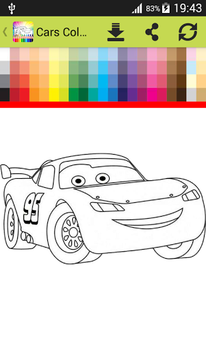 Coloring Book Cars截图1