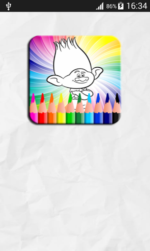 Coloring Book for Trolls截图1