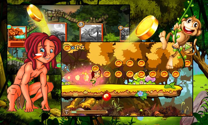 Tarzan Adventure HD 2017截图2