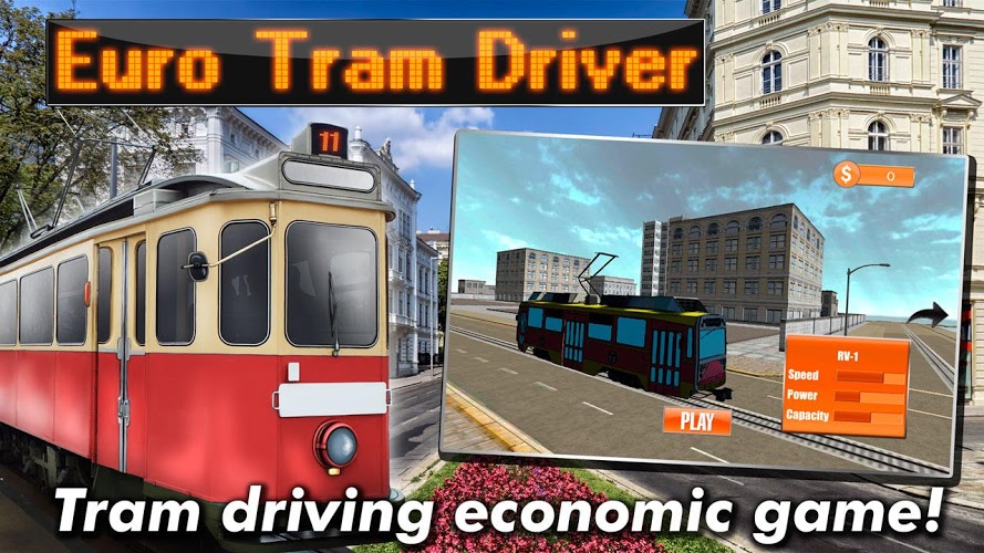 Euro Tram Driver Simulator 3D截图5