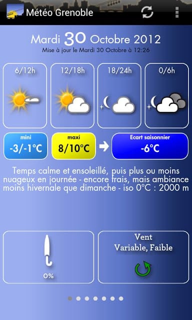 Météo Grenoble截图8