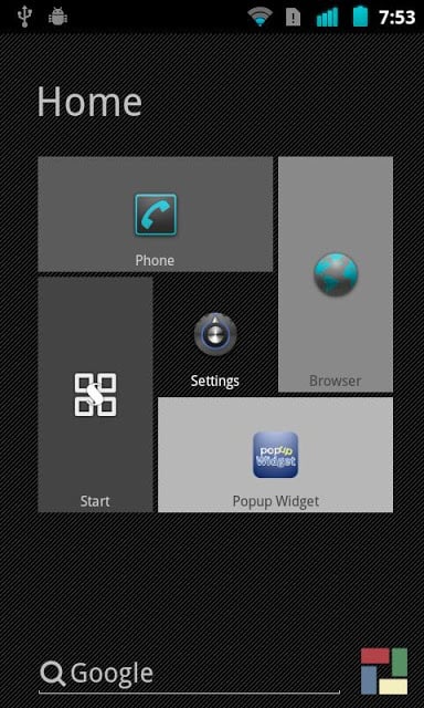 Gray theme for SquareHome截图2