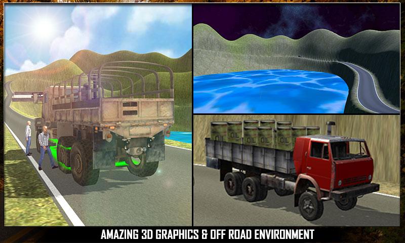 Off Road Cargo Truck Driver 3D截图4