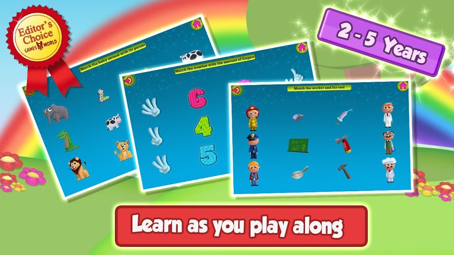 Matching game for toddler Free截图1