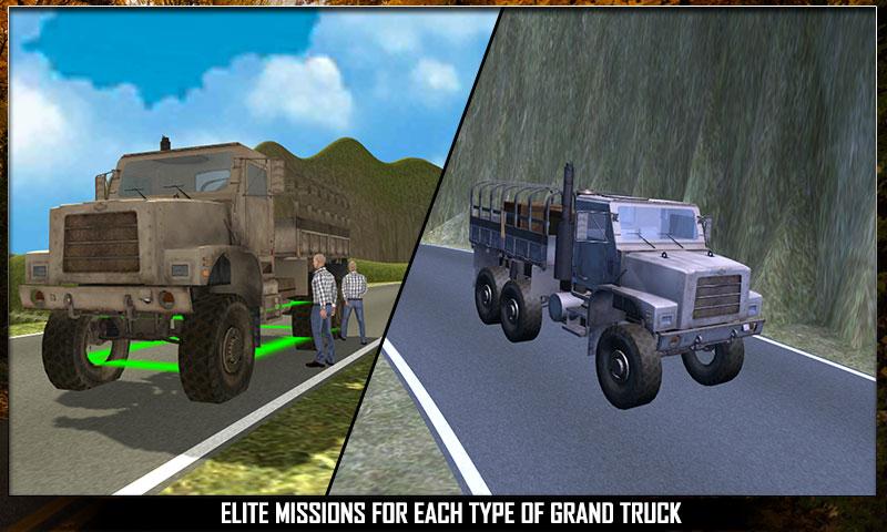 Off Road Cargo Truck Driver 3D截图3