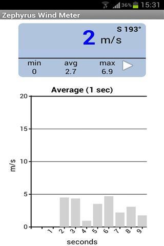 风速仪 Zephyrus WindMeter截图2