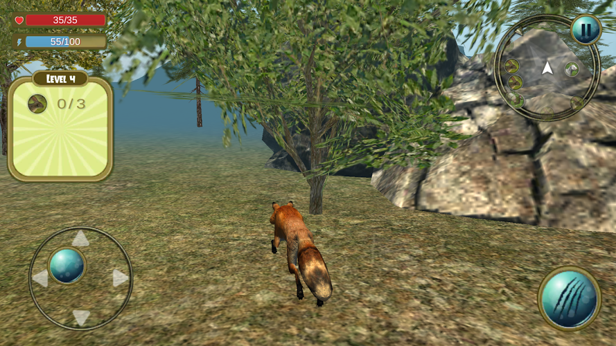 Wild Fox Survival 3d Simulator截图3