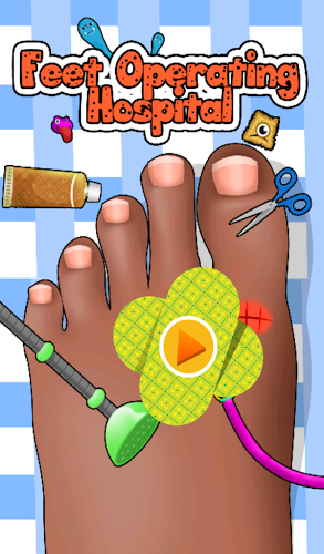 Feet Hospital Operating Games截图5