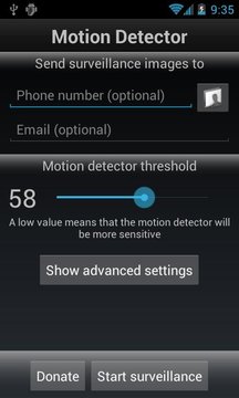 Motion Detector Pro截图