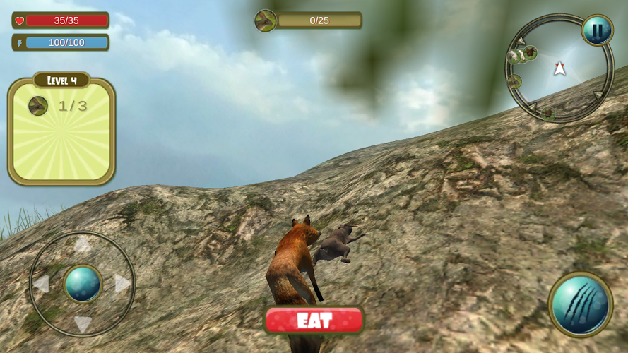 Wild Fox Survival 3d Simulator截图1