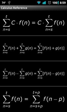 Calculus Reference截图