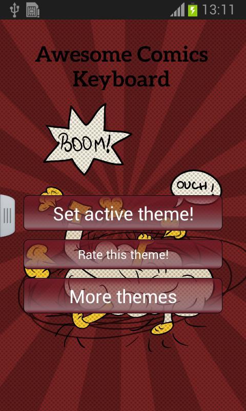 Awesome Comics Keyboard截图1