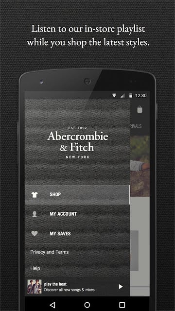 Abercrombie &amp; Fitch截图2