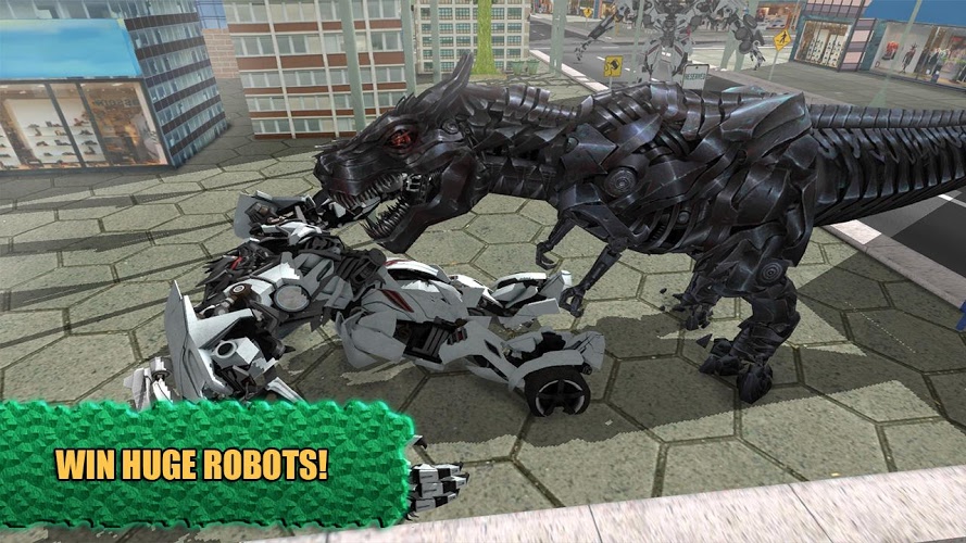 Futuristic Robot T-Rex 3D截图2