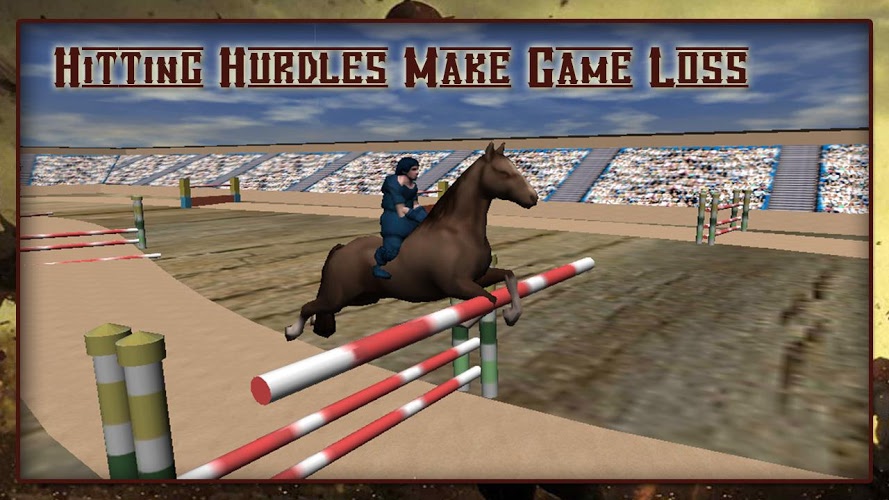 Horse Racing Jump Simulation截图3
