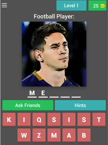 Guess The Football Player Quiz截图5