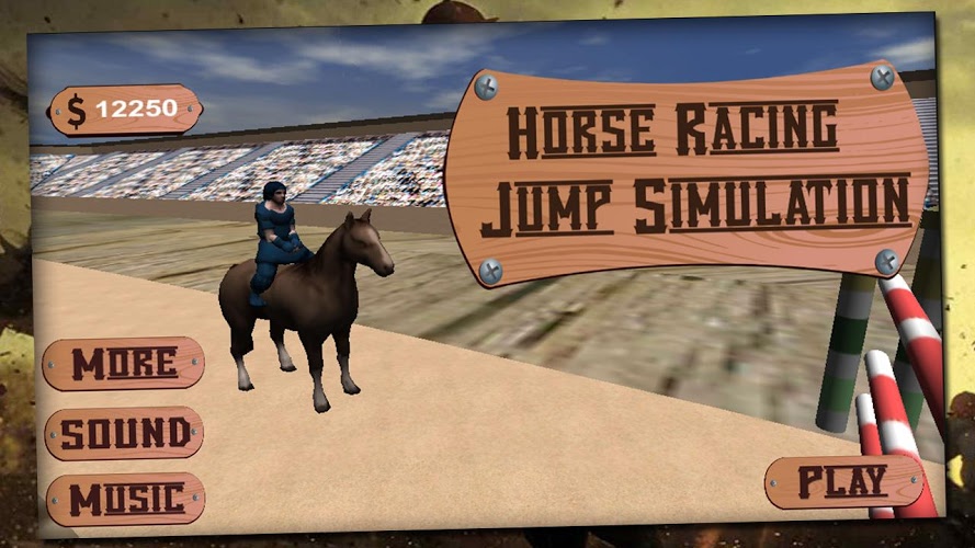 Horse Racing Jump Simulation截图1