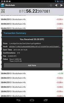 Blockchain - Bitcoin Wallet截图