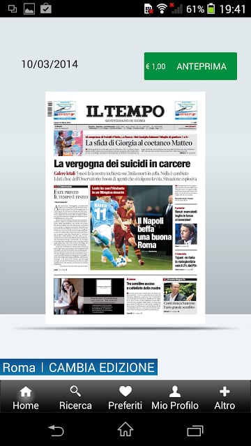 Il Tempo Edicola Digitale截图8