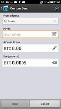 Blockchain - Bitcoin Wallet截图