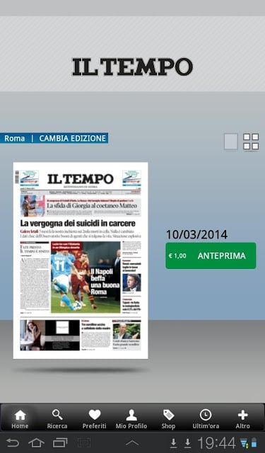 Il Tempo Edicola Digitale截图4