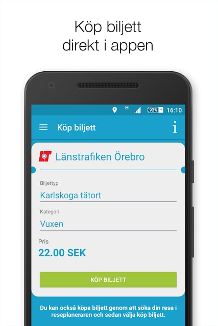 L&auml;nstrafiken &Ouml;rebro截图2