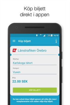 L&auml;nstrafiken &Ouml;rebro截图