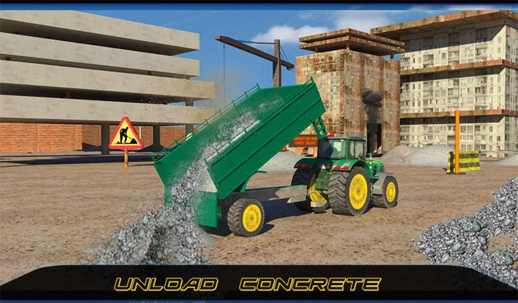 Concrete Excavator Tractor Sim截图10