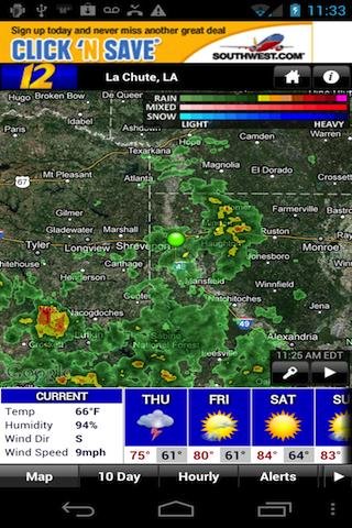 KSLA Stormtracker12Weather截图3