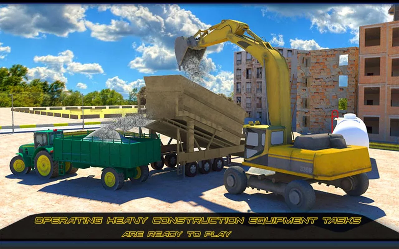 Concrete Excavator Tractor Sim截图5