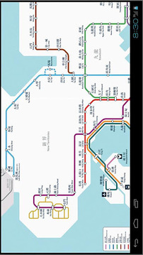 香港地铁地图截图
