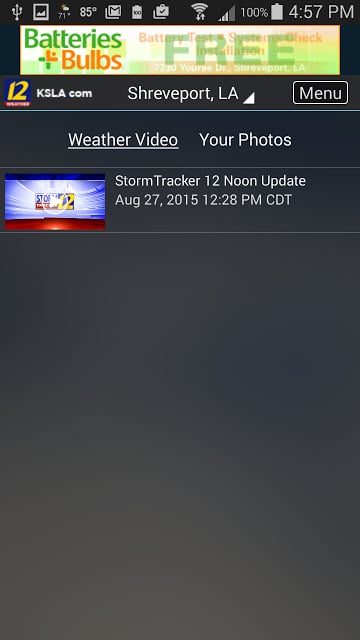 KSLA Stormtracker12Weather截图2