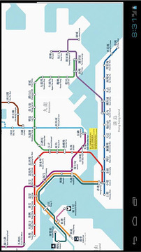 香港地铁地图截图