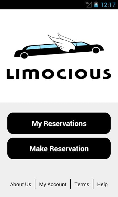 Limo Reservation App (Demo)截图1