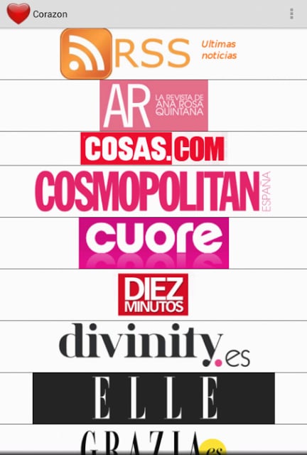 Revistas del coraz&oacute;n截图5